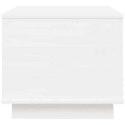 Coffee Table White 40x50x35 cm Solid Wood Pine