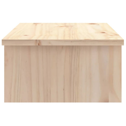 Monitor Stand 50x27x15 cm Solid Wood Pine