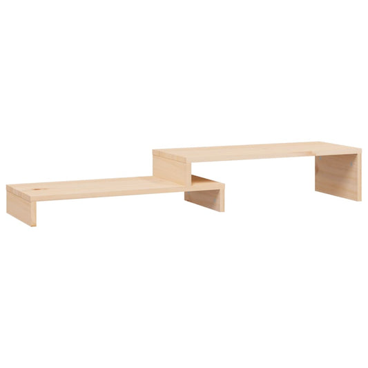 Monitor Stand (52-101)x22x14 cm Solid Wood Pine