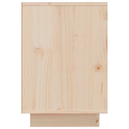 Bedside Cabinet 50x34x50 cm Solid Wood Pine