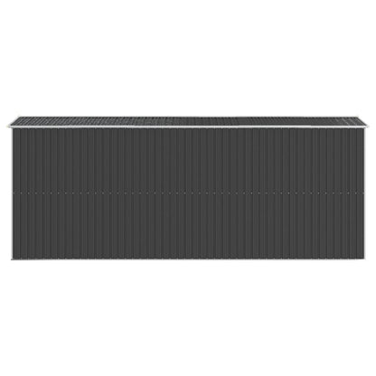 Garden Shed Anthracite 192x523x223 cm Galvanised Steel