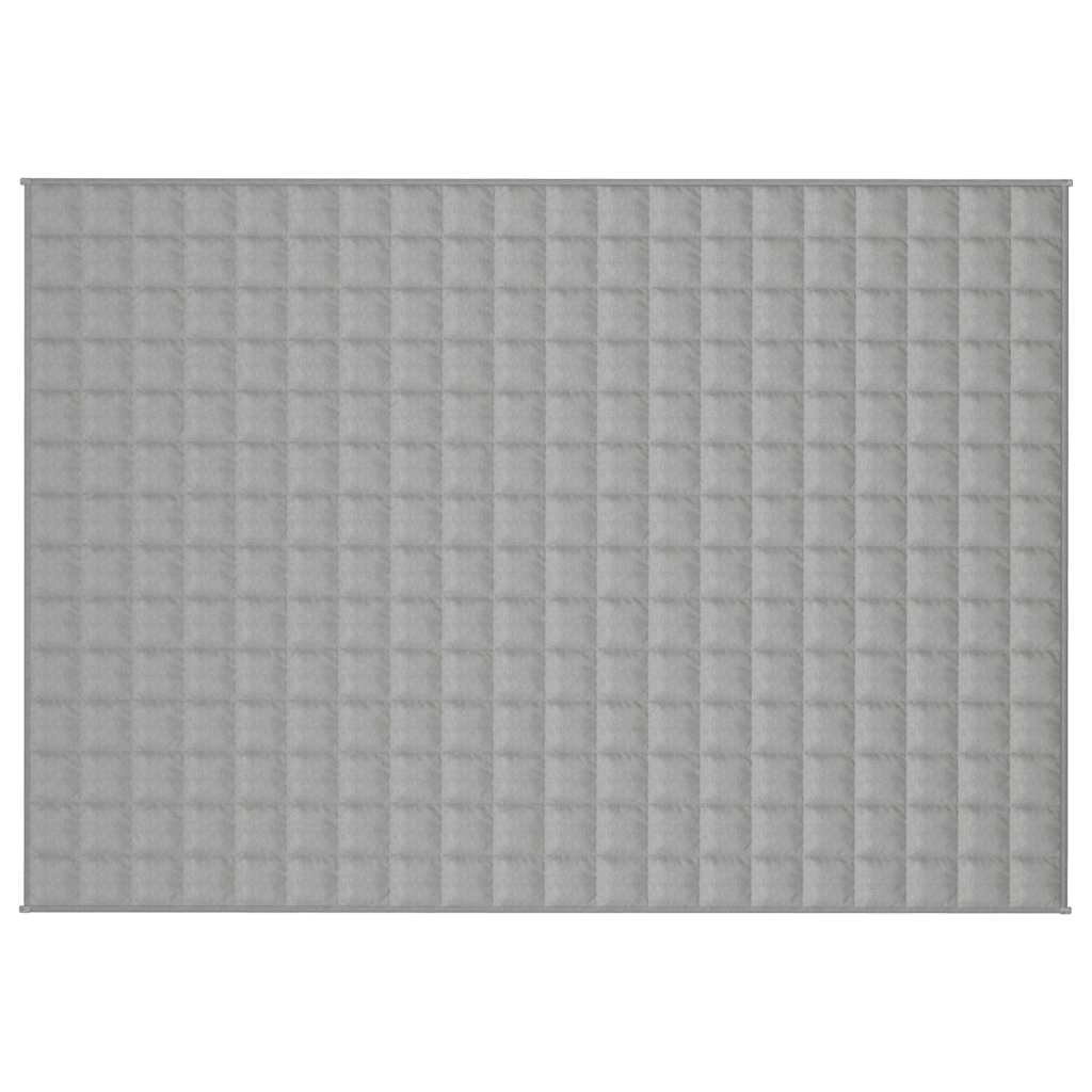 Weighted Blanket Grey 138x200 cm 6 kg Fabric