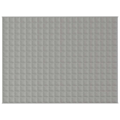 Weighted Blanket Grey 150x200 cm 7 kg Fabric