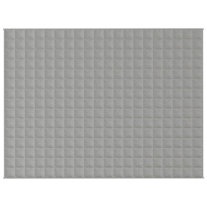 Weighted Blanket Grey 150x200 cm 7 kg Fabric