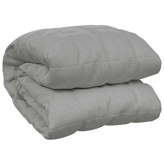 Weighted Blanket Grey 155x220 cm 11 kg Fabric