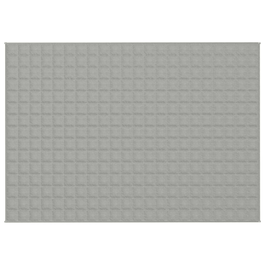 Weighted Blanket Grey 155x220 cm 11 kg Fabric