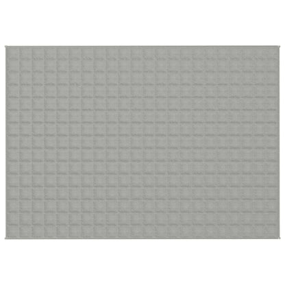 Weighted Blanket Grey 155x220 cm 11 kg Fabric