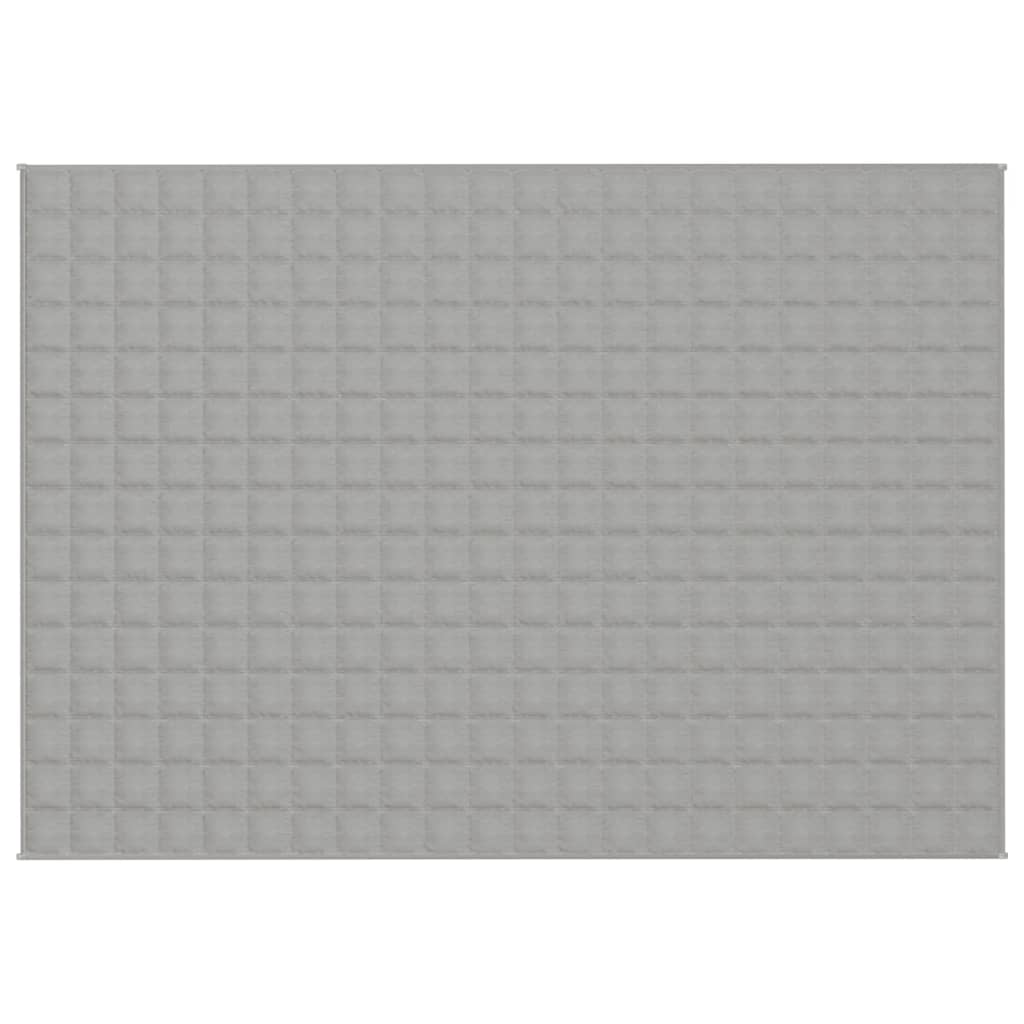Weighted Blanket Grey 155x220 cm 11 kg Fabric