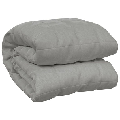 Weighted Blanket Grey 200x225 cm 9 kg Fabric