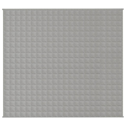 Weighted Blanket Grey 200x225 cm 9 kg Fabric