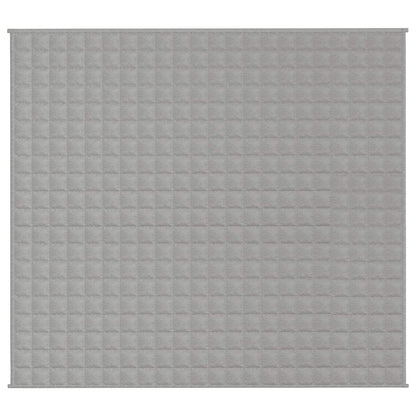 Weighted Blanket Grey 200x225 cm 13 kg Fabric