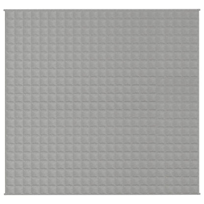 Weighted Blanket Grey 220x235 cm King 11 kg Fabric