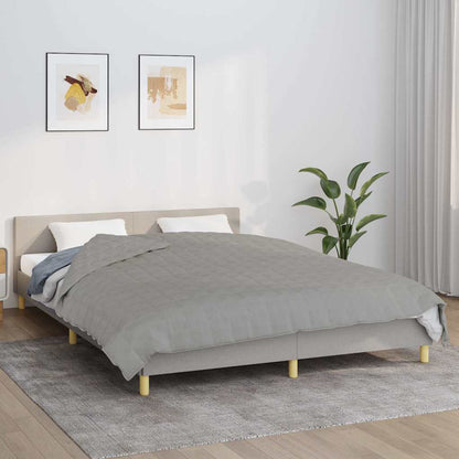 Weighted Blanket Grey 220x235 cm 11 kg Fabric