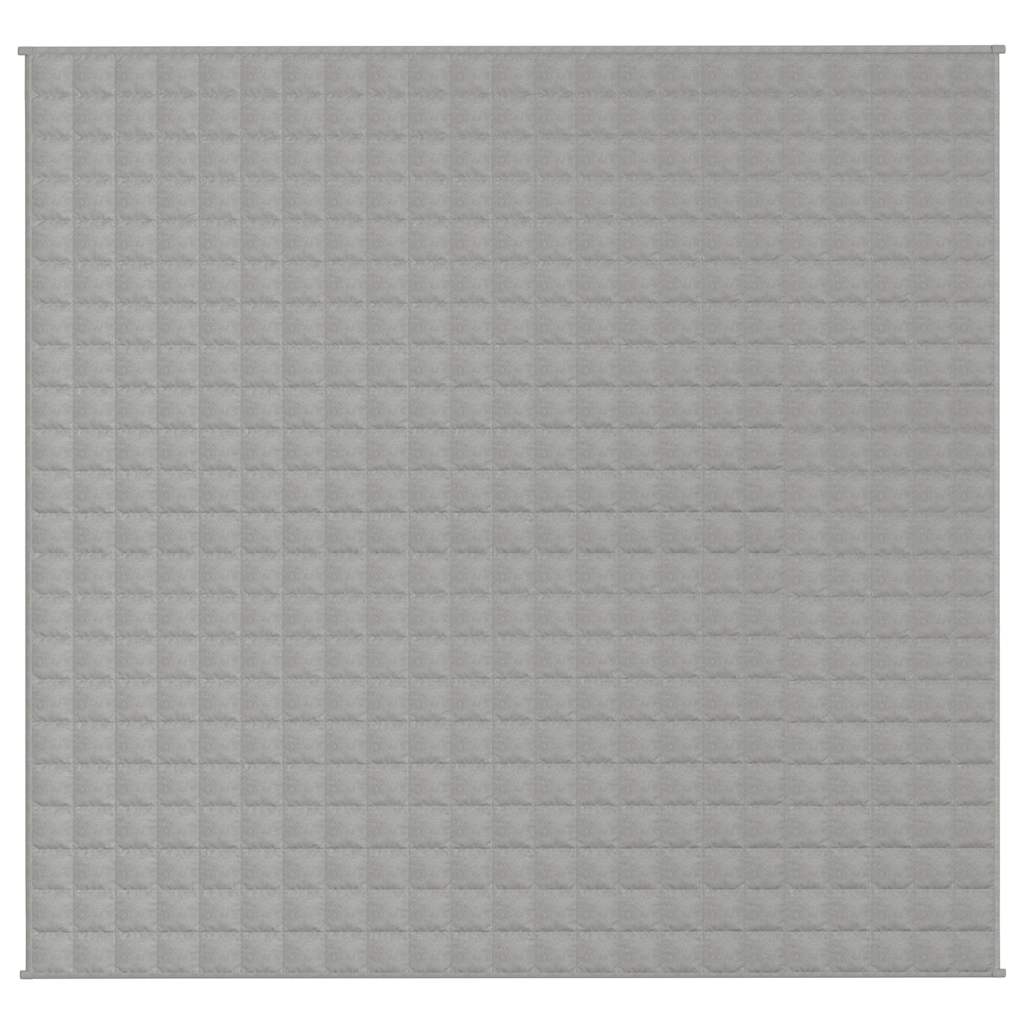 Weighted Blanket Grey 220x235 cm 15 kg Fabric