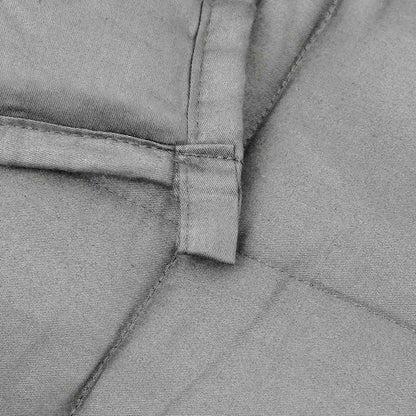 Weighted Blanket Grey 220x235 cm 15 kg Fabric