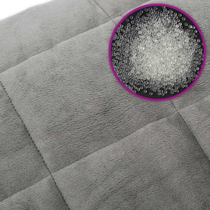 Weighted Blanket Grey 220x235 cm 15 kg Fabric