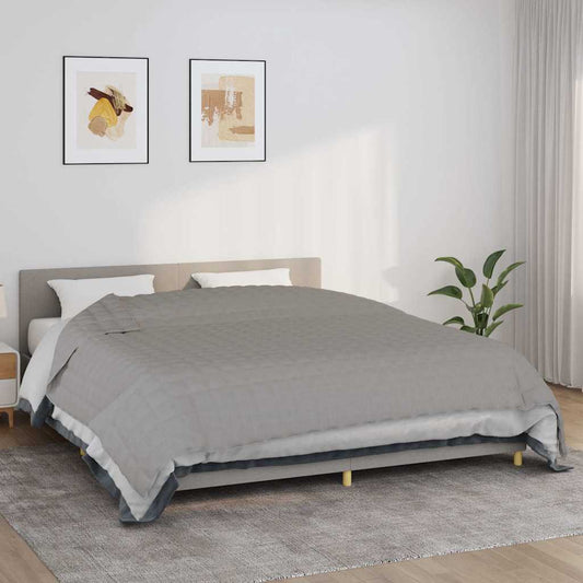 Weighted Blanket Grey 220x260 cm 11 kg Fabric
