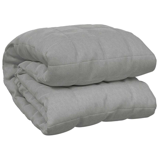 Weighted Blanket Grey 220x260 cm 15 kg Fabric