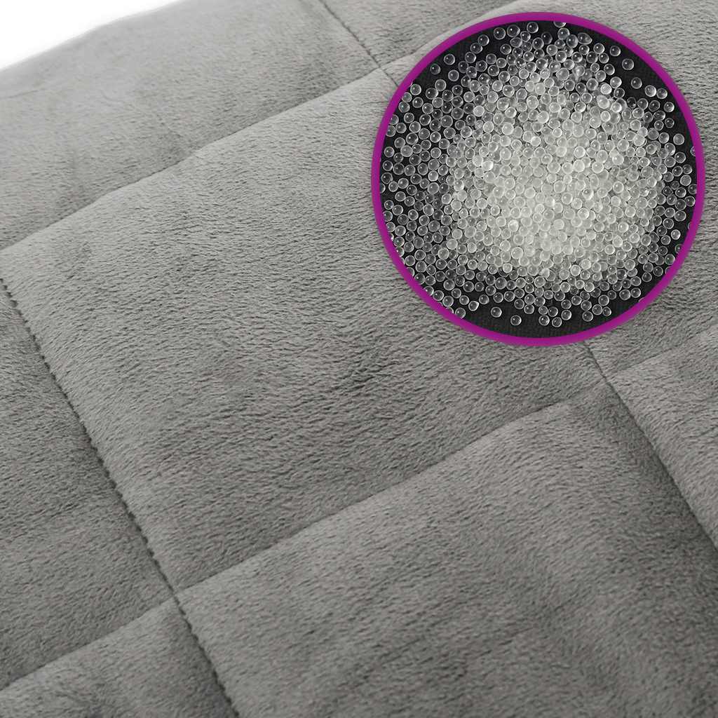 Weighted Blanket Grey 235x290 cm 11 kg Fabric