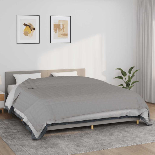 Weighted Blanket Grey 235x290 cm 11 kg Fabric