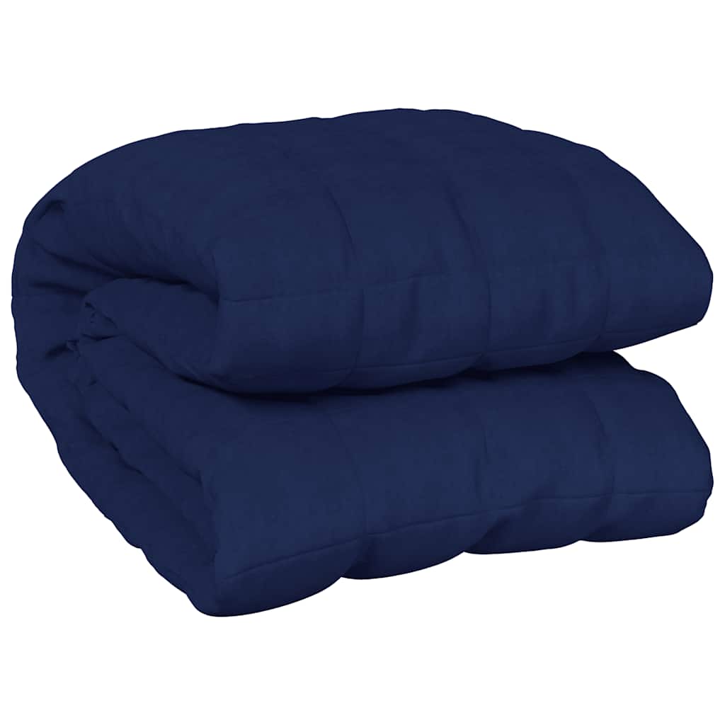 Weighted Blanket Blue 120x180 cm 5 kg Fabric