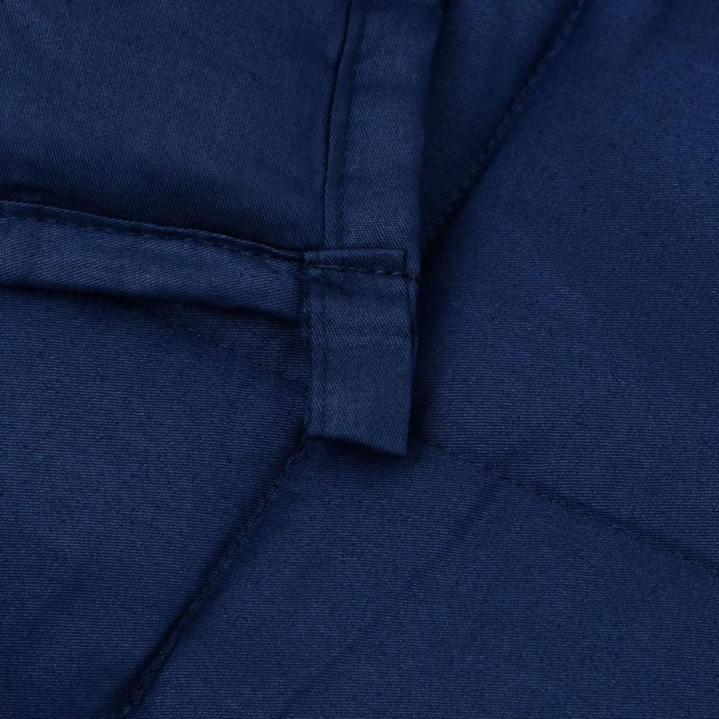 Weighted Blanket Blue 120x180 cm 5 kg Fabric