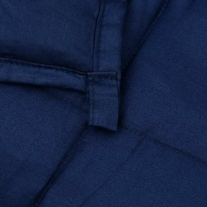 Weighted Blanket Blue 120x180 cm 5 kg Fabric