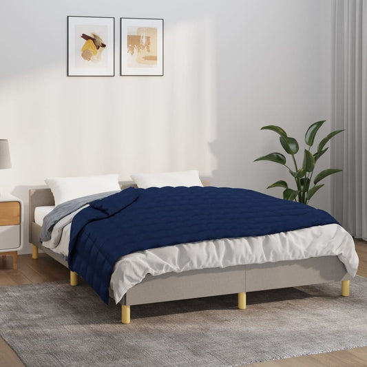 Weighted Blanket Blue 120x180 cm 5 kg Fabric