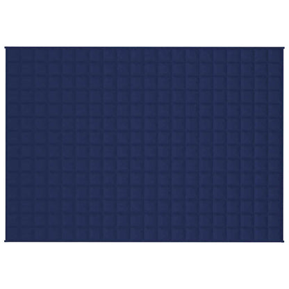 Weighted Blanket Blue 138x200 cm Single 6 kg Fabric