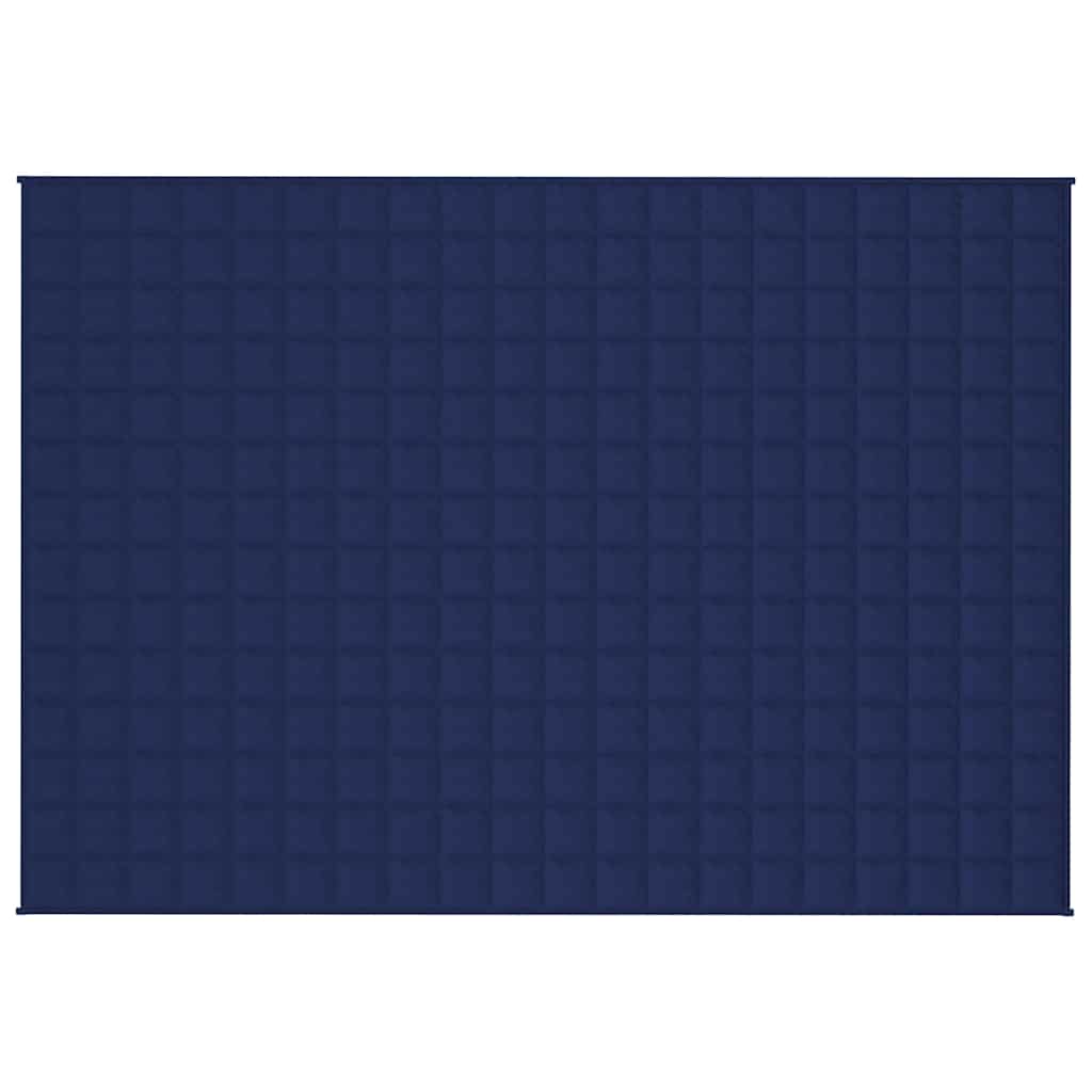 Weighted Blanket Blue 138x200 cm Single 10 kg Fabric