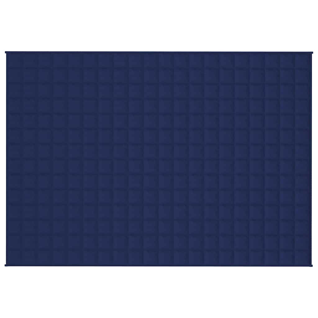 Weighted Blanket Blue 138x200 cm Single 10 kg Fabric