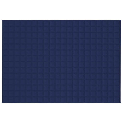 Weighted Blanket Blue 138x200 cm Single 10 kg Fabric