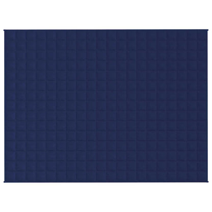 Weighted Blanket Blue 150x200 cm 7 kg Fabric