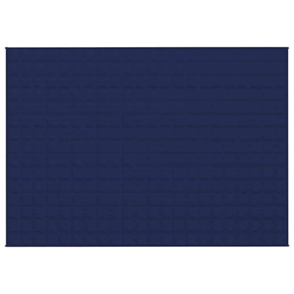 Weighted Blanket Blue 155x220 cm 7 kg Fabric