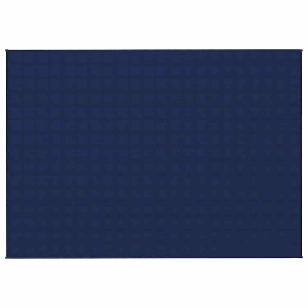 Weighted Blanket Blue 155x220 cm 11 kg Fabric