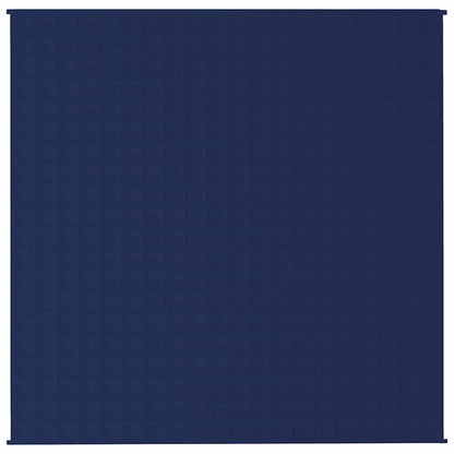 Weighted Blanket Blue 200x200 cm 9 kg Fabric