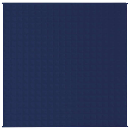 Weighted Blanket Blue 200x200 cm 13 kg Fabric