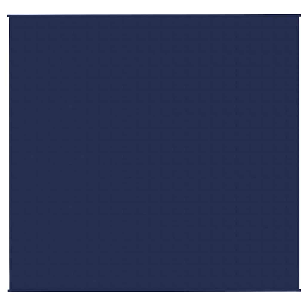 Weighted Blanket Blue 220x235 cm King 15 kg Fabric
