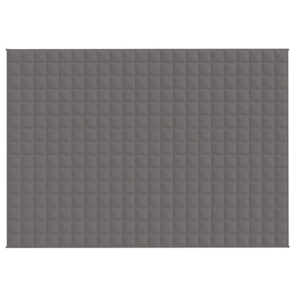 Weighted Blanket Grey 155x220 cm 11 kg Fabric