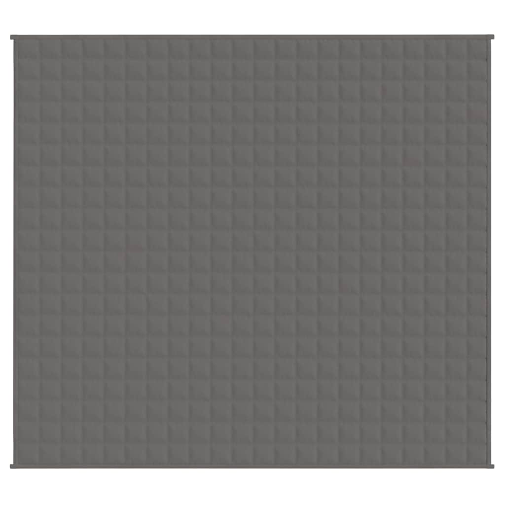 Weighted Blanket Grey 200x225 cm 9 kg Fabric