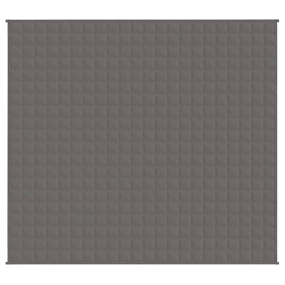 Weighted Blanket Grey 200x225 cm 13 kg Fabric
