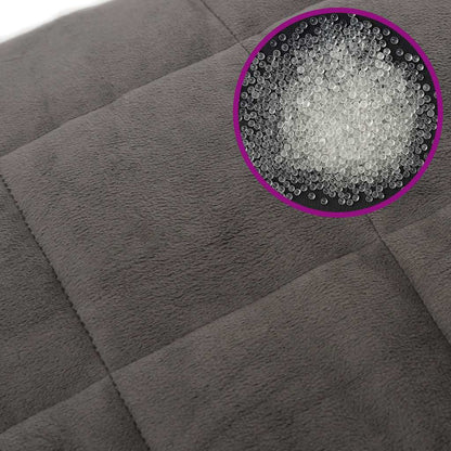 Weighted Blanket Grey 200x225 cm 13 kg Fabric
