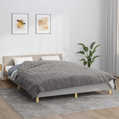 Weighted Blanket Grey 200x225 cm 13 kg Fabric