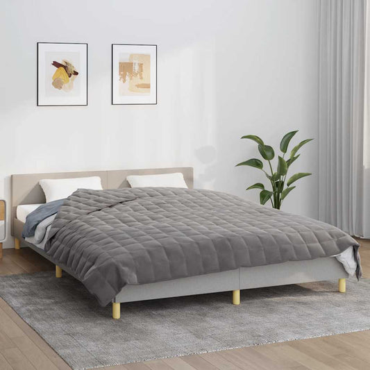 Weighted Blanket Grey 200x225 cm 13 kg Fabric