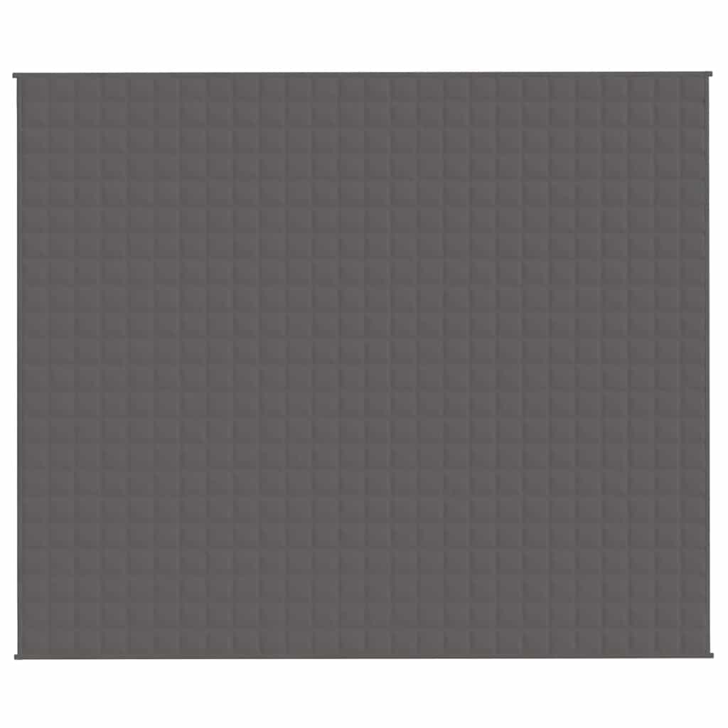 Weighted Blanket Grey 220x260 cm 15 kg Fabric