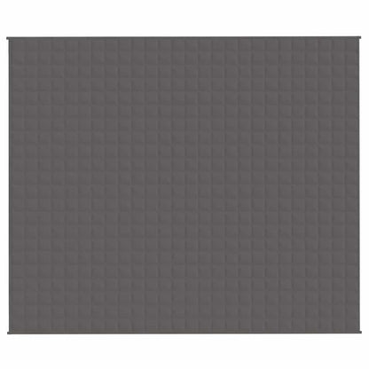 Weighted Blanket Grey 220x260 cm 15 kg Fabric