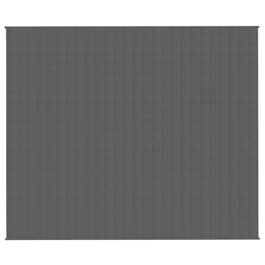 Weighted Blanket Grey 220x260 cm 15 kg Fabric