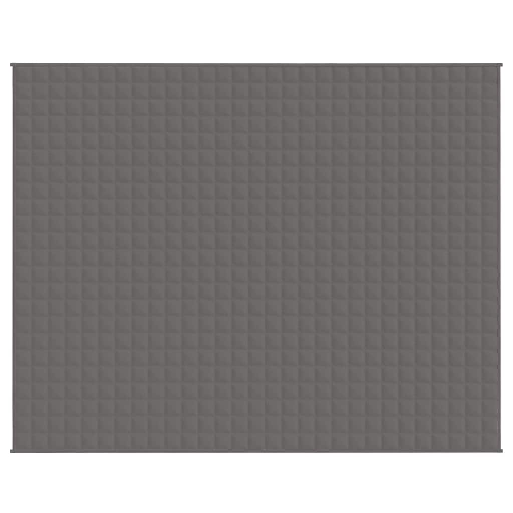 Weighted Blanket Grey 235x290 cm 11 kg Fabric