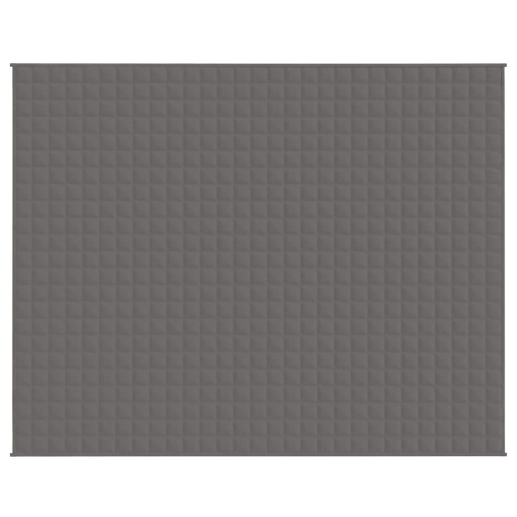 Weighted Blanket Grey 235x290 cm 11 kg Fabric