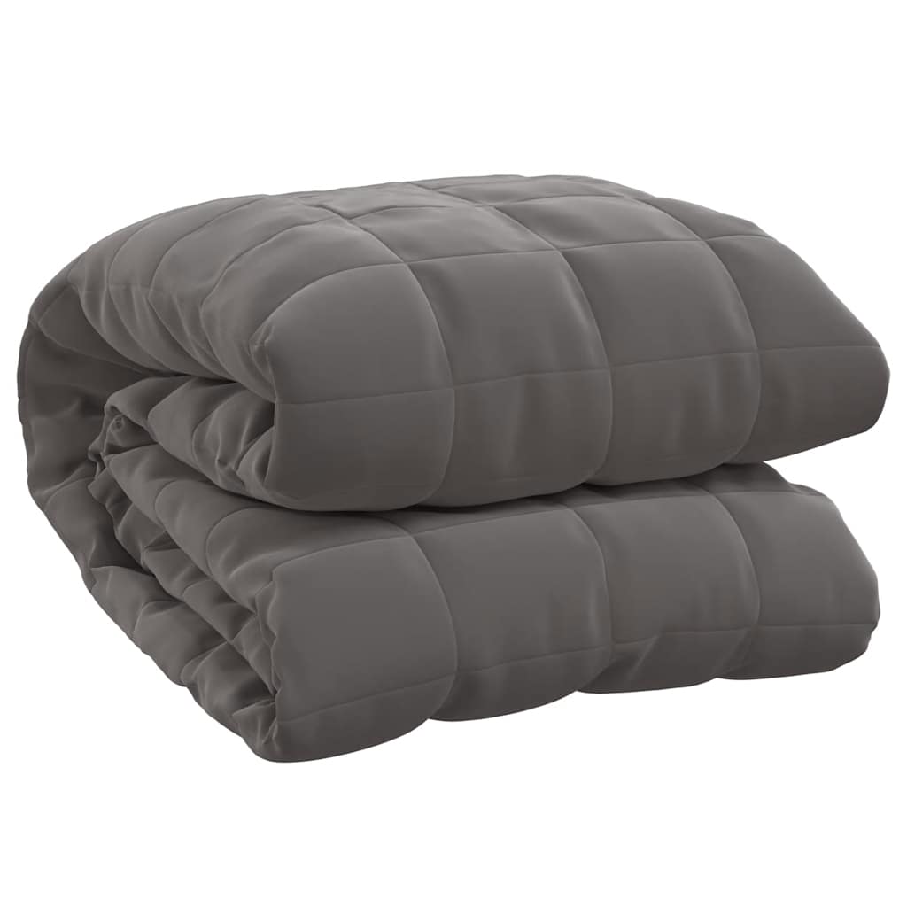 Weighted Blanket Grey 235x290 cm 15 kg Fabric